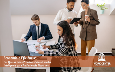 Economia e Eficiência: Por Que as Salas Privativas São a Escolha Inteligente para Profissionais Modernos